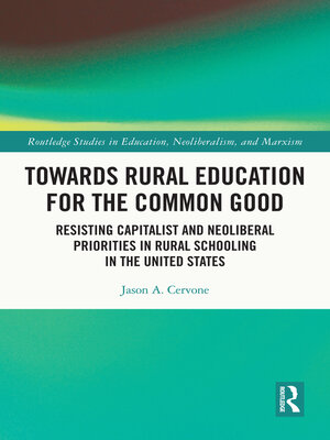 cover image of Towards Rural Education for the Common Good